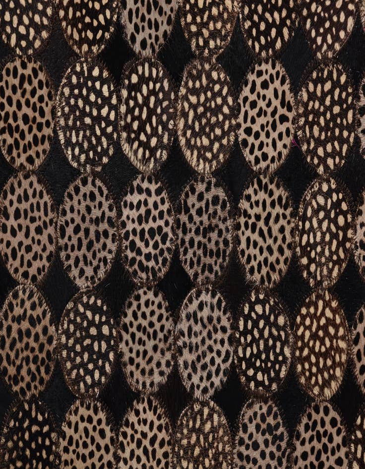 Detail image of 5' 2 x 7' 7 Cowhide Rug