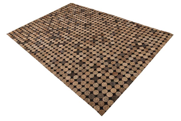 Detail image of 5' 2 x 7' 8 Cowhide Rug