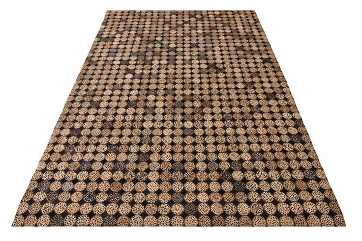 Detail image of 5' 2 x 7' 8 Cowhide Rug
