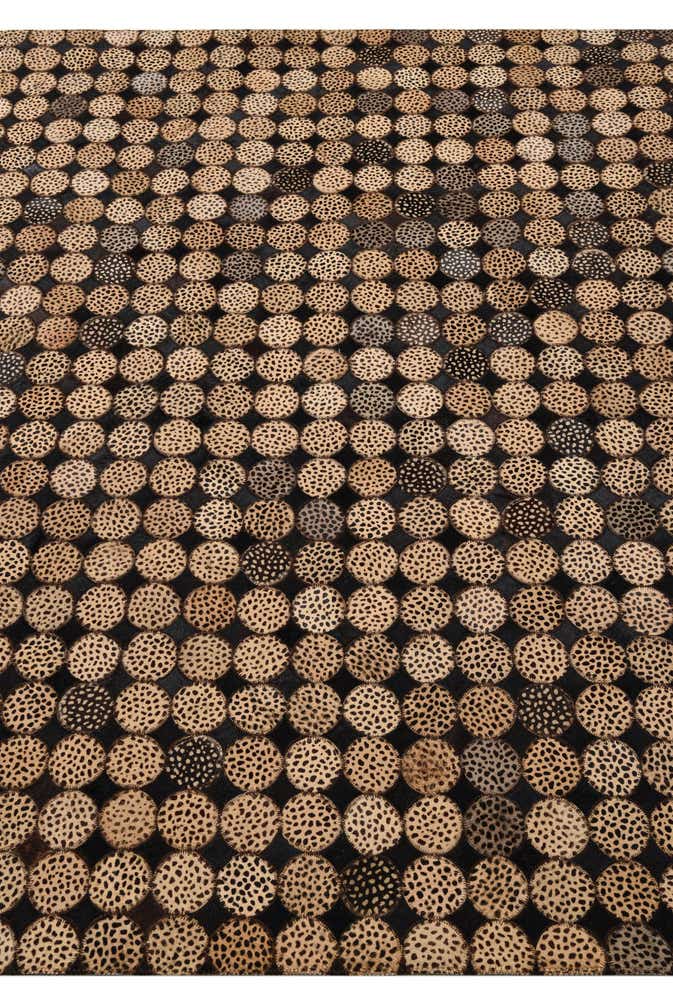 5' 2 x 7' 8 Cowhide Rug