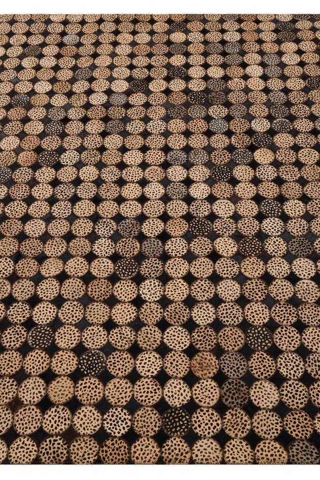 Detail image of 5' 2 x 7' 8 Cowhide Rug