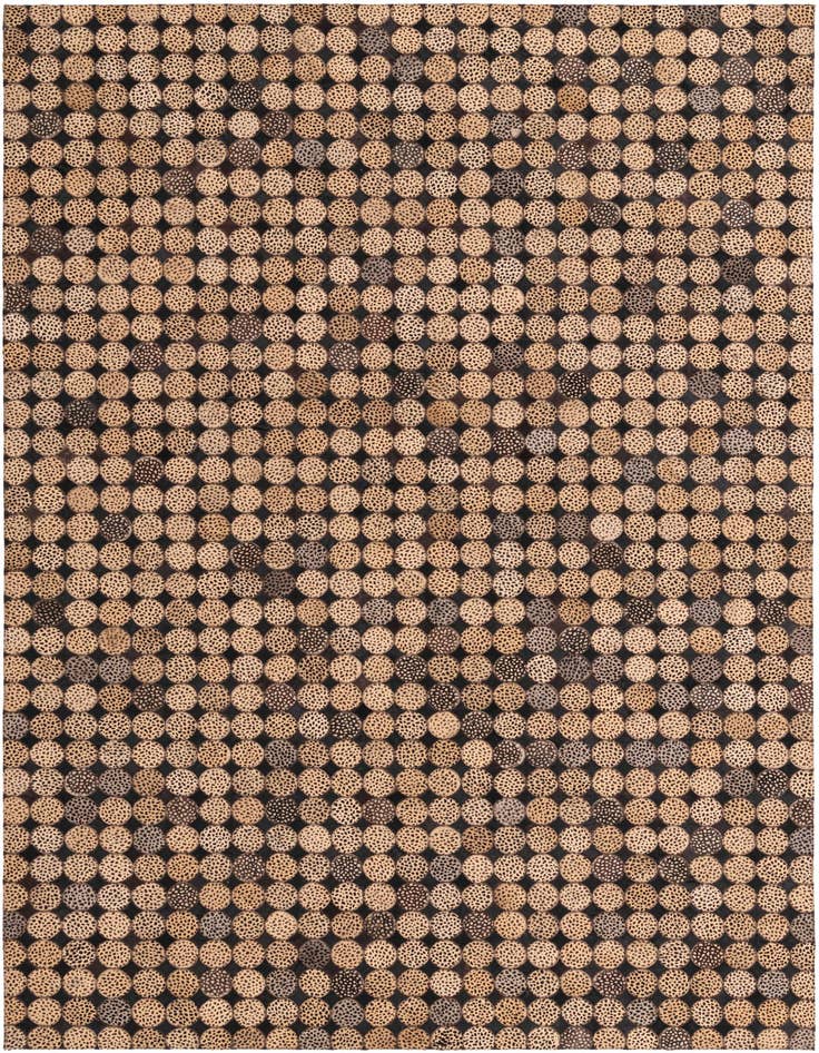 Detail image of 5' 2 x 7' 8 Cowhide Rug
