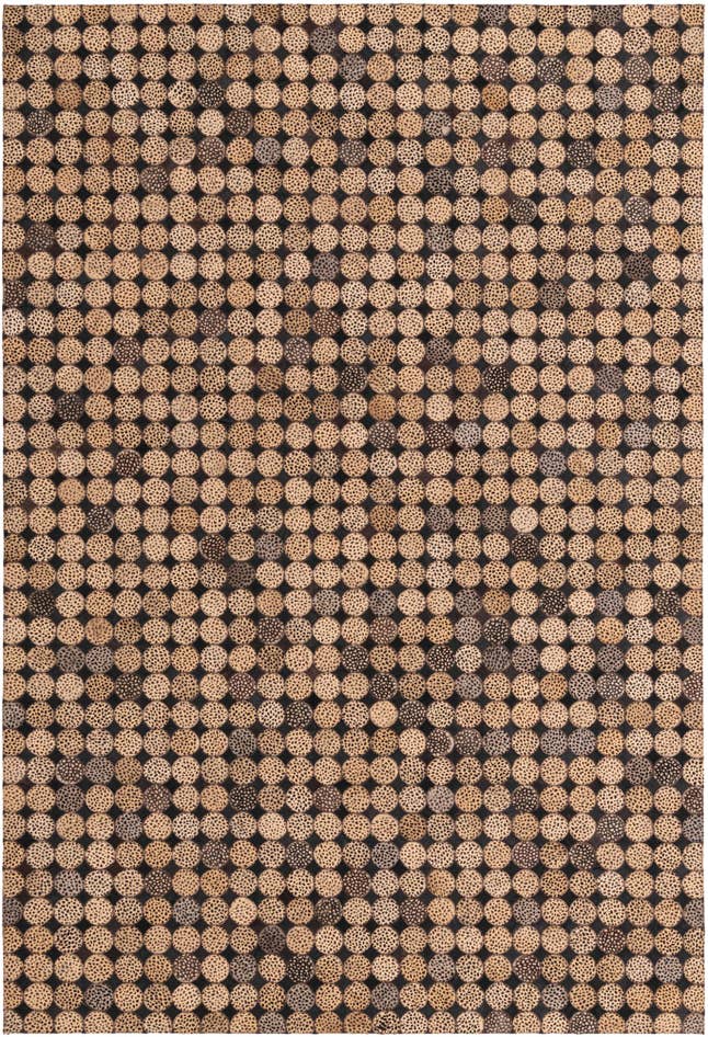 Detail image of 5' 2 x 7' 8 Cowhide Rug