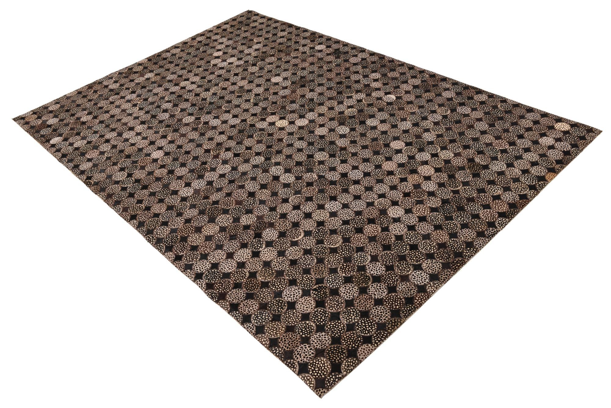 5' 3 x 7' 6 Cowhide Rug