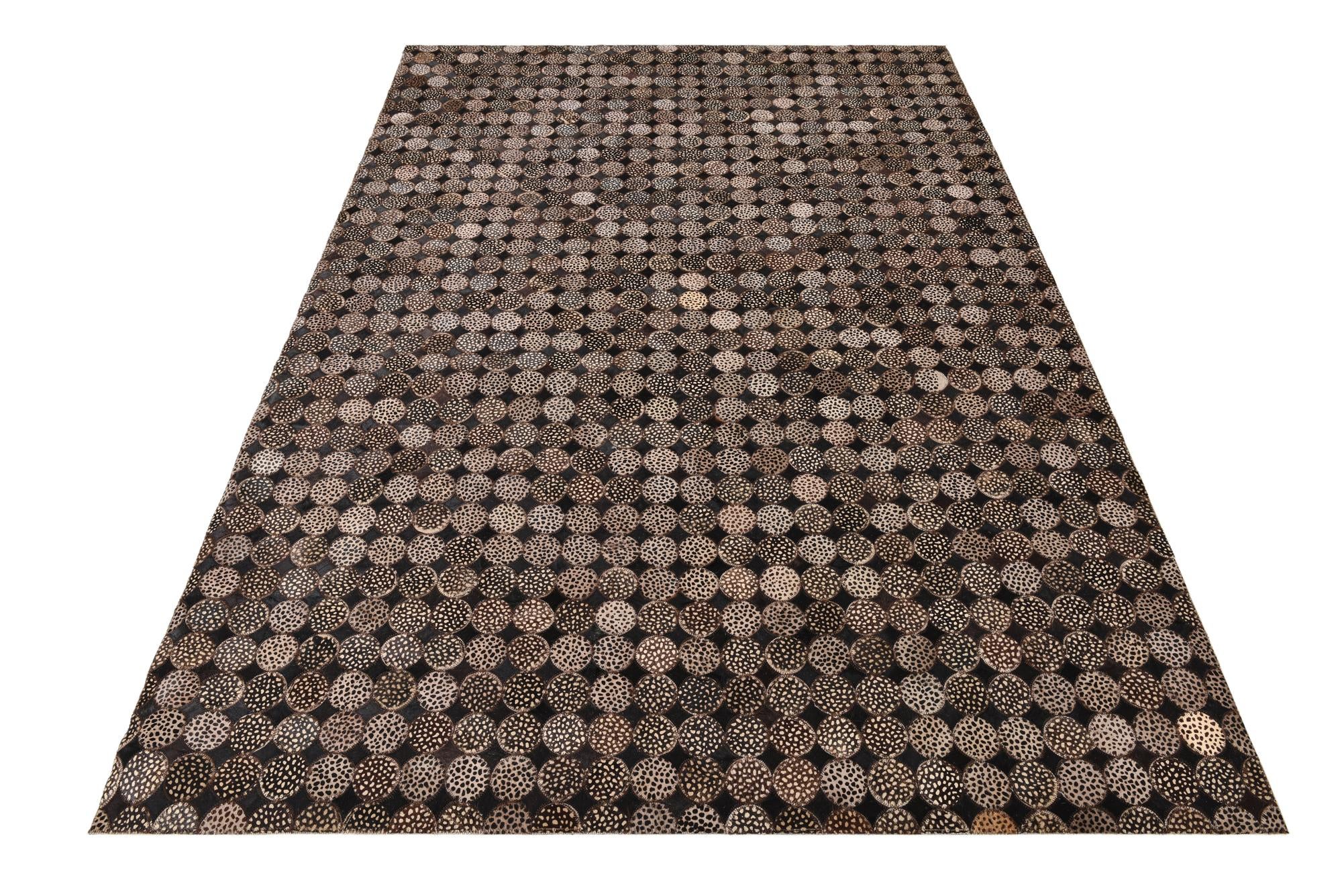 5' 3 x 7' 6 Cowhide Rug