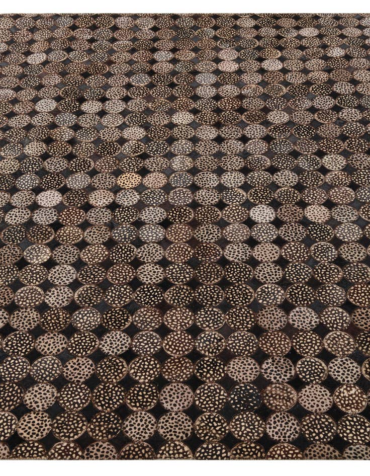 Detail image of 5' 3 x 7' 6 Cowhide Rug