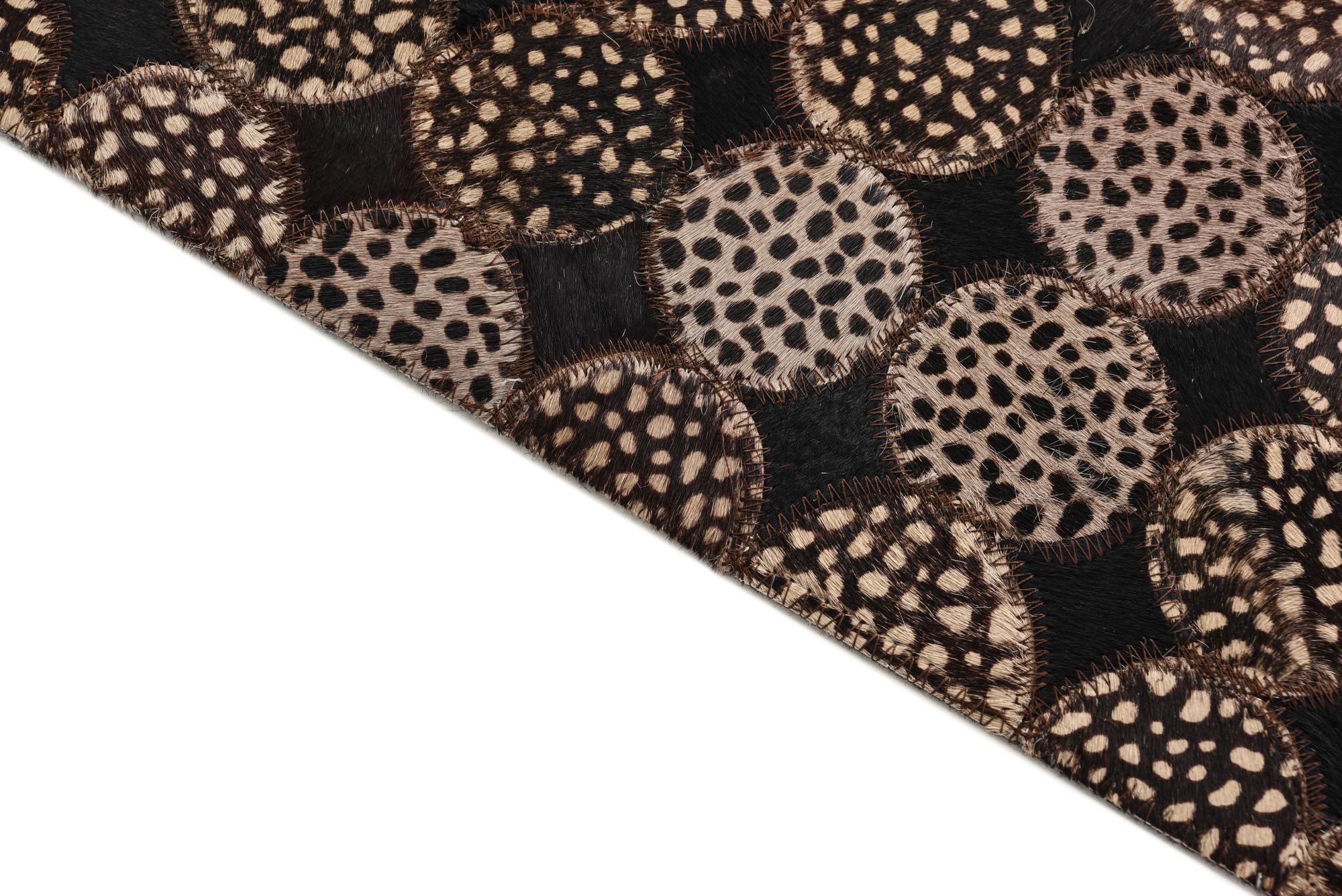 5' 3 x 7' 6 Cowhide Rug