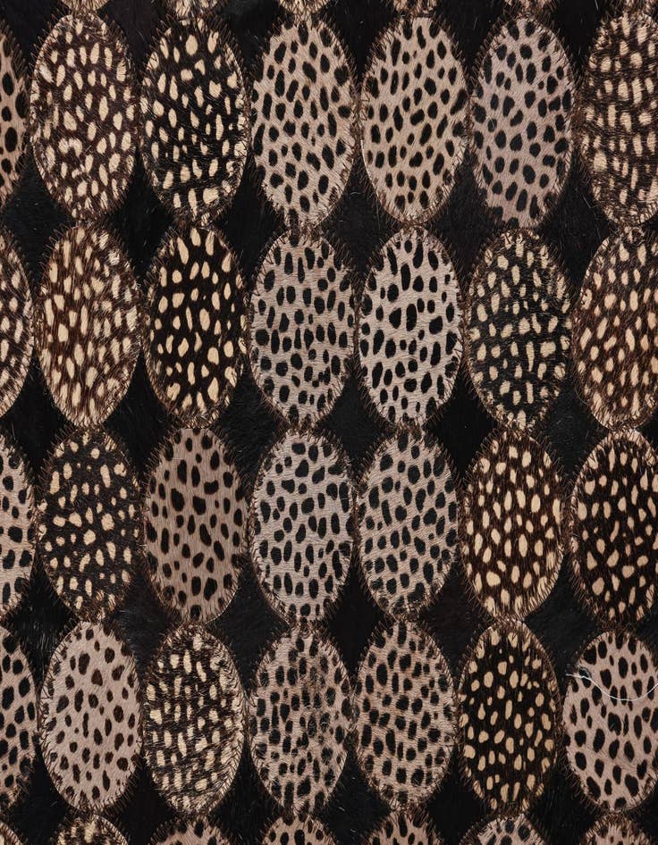 Detail image of 5' 3 x 7' 6 Cowhide Rug