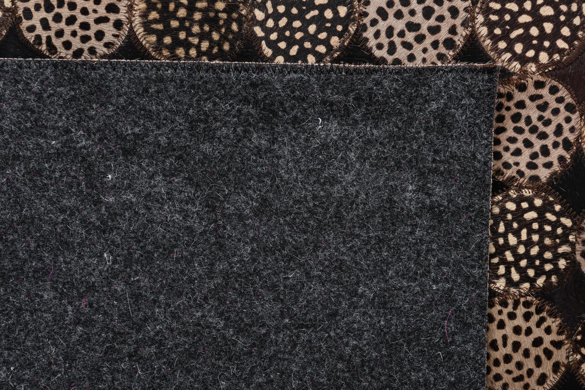 5' 3 x 7' 6 Cowhide Rug