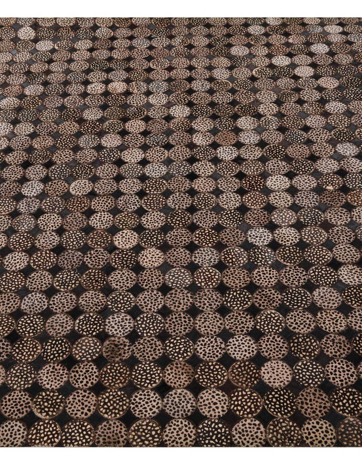 Detail image of 5' 3 x 7' 6 Cowhide Rug