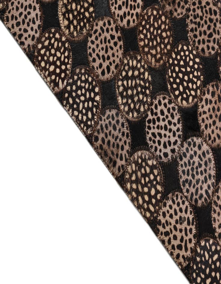 Detail image of 5' 3 x 7' 6 Cowhide Rug