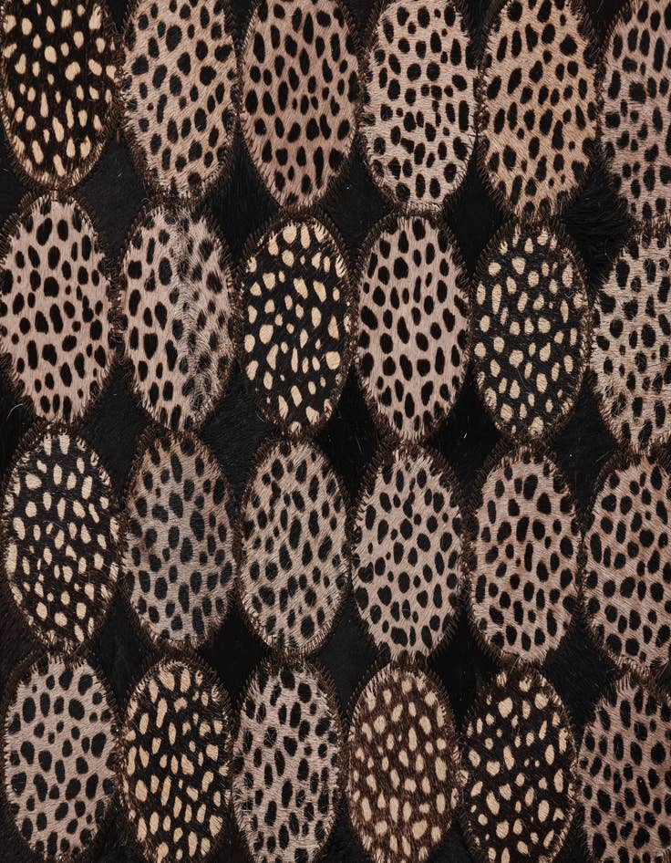 Detail image of 5' 3 x 7' 6 Cowhide Rug