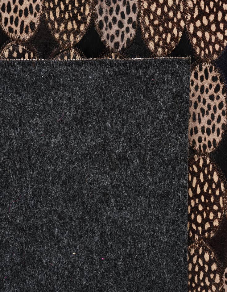 Detail image of 5' 3 x 7' 6 Cowhide Rug