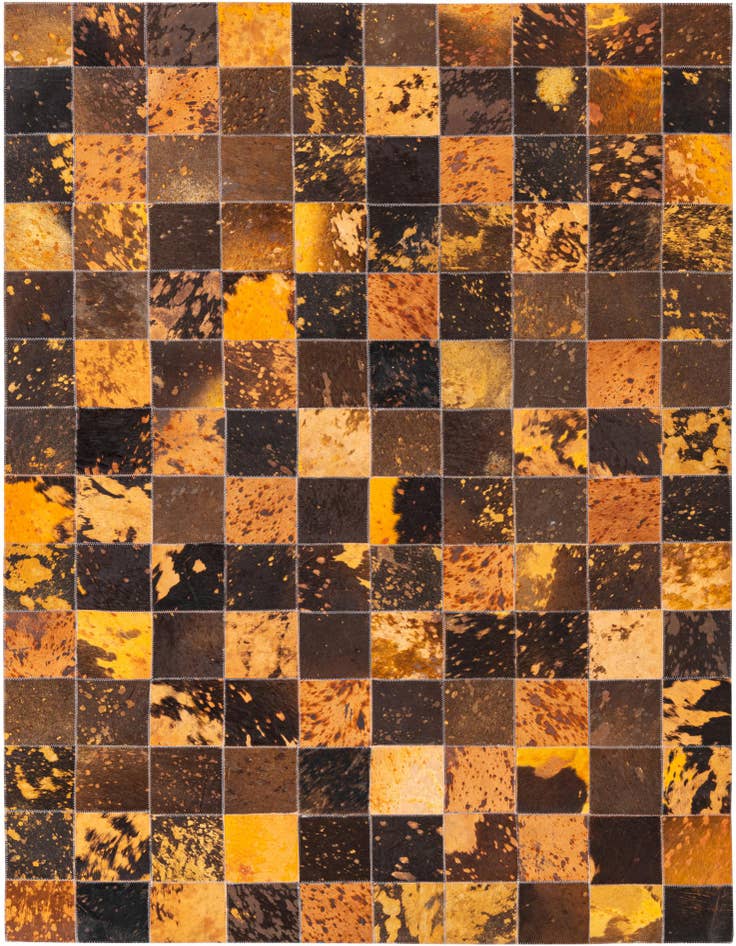 Detail image of 4' 8 x 6' 6 Cowhide Rug
