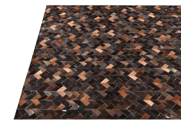 Detail image of 4' 8 x 6' 6 Cowhide Rug