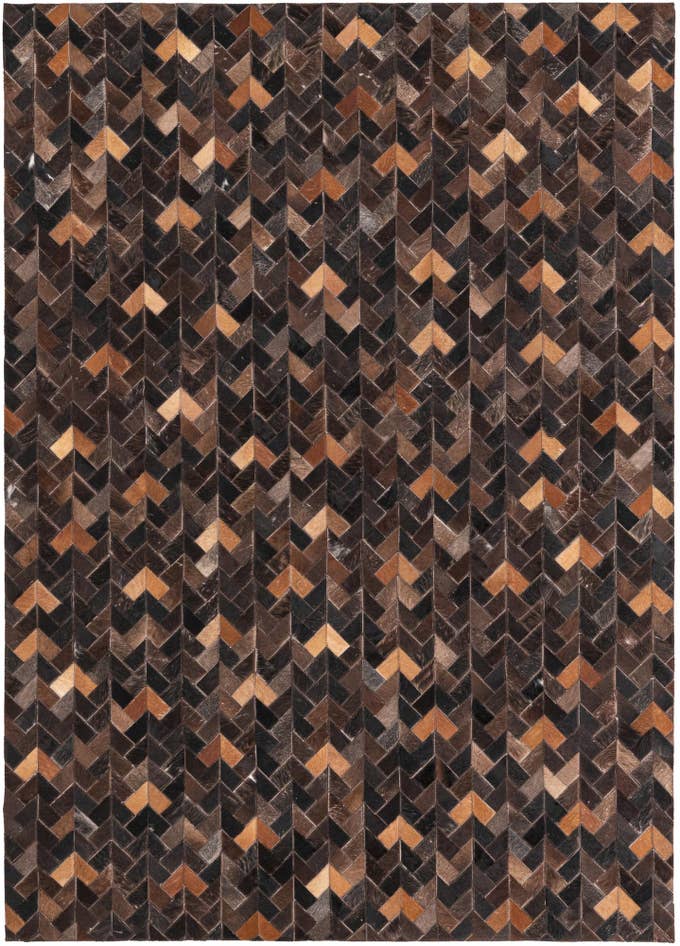 Detail image of 4' 8 x 6' 6 Cowhide Rug