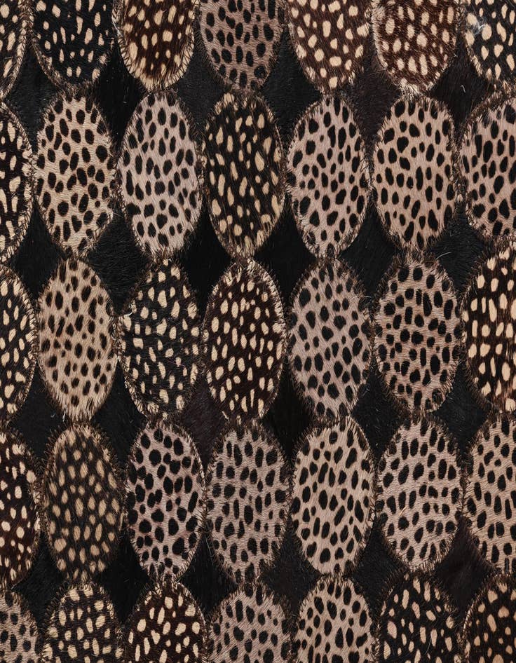 Detail image of 5' 1 x 7' 2 Cowhide Rug