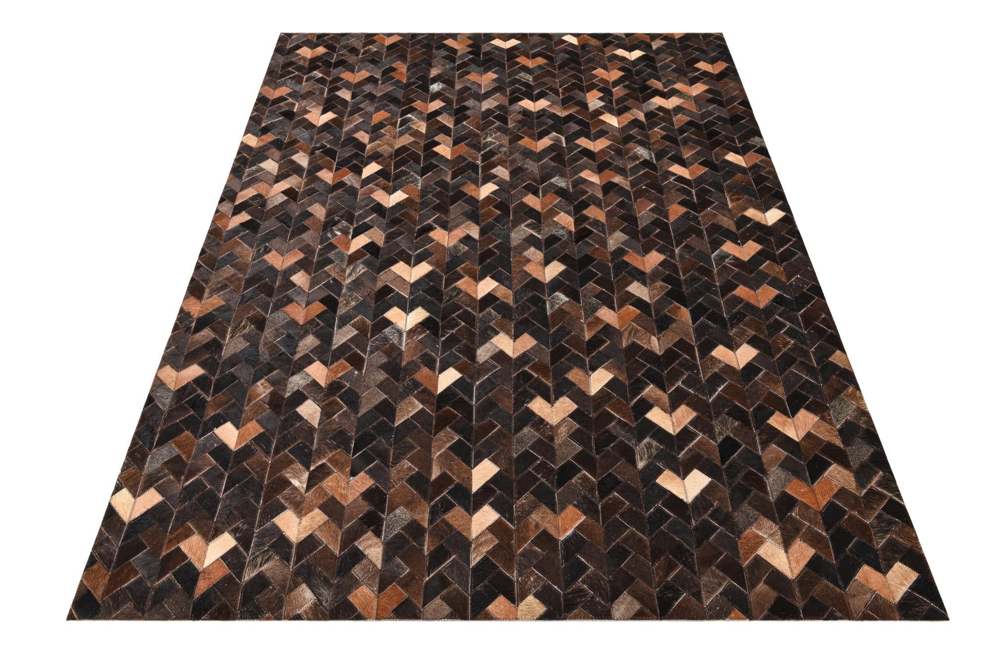 4' 7 x 6' 6 Cowhide Rug