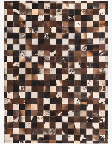 5' 8 x 7' 9 Cowhide Rug