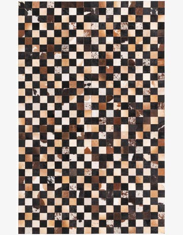 5' x 7' 10 Cowhide Rug