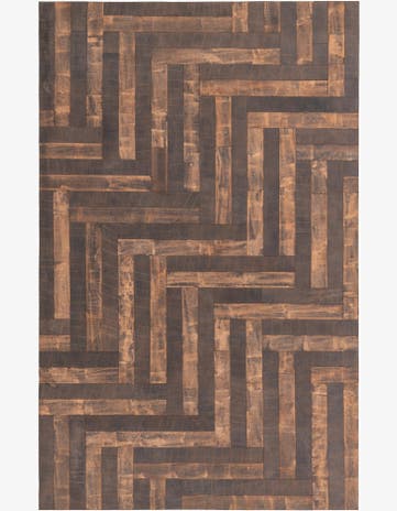 5' x 7' 10 Cowhide Rug