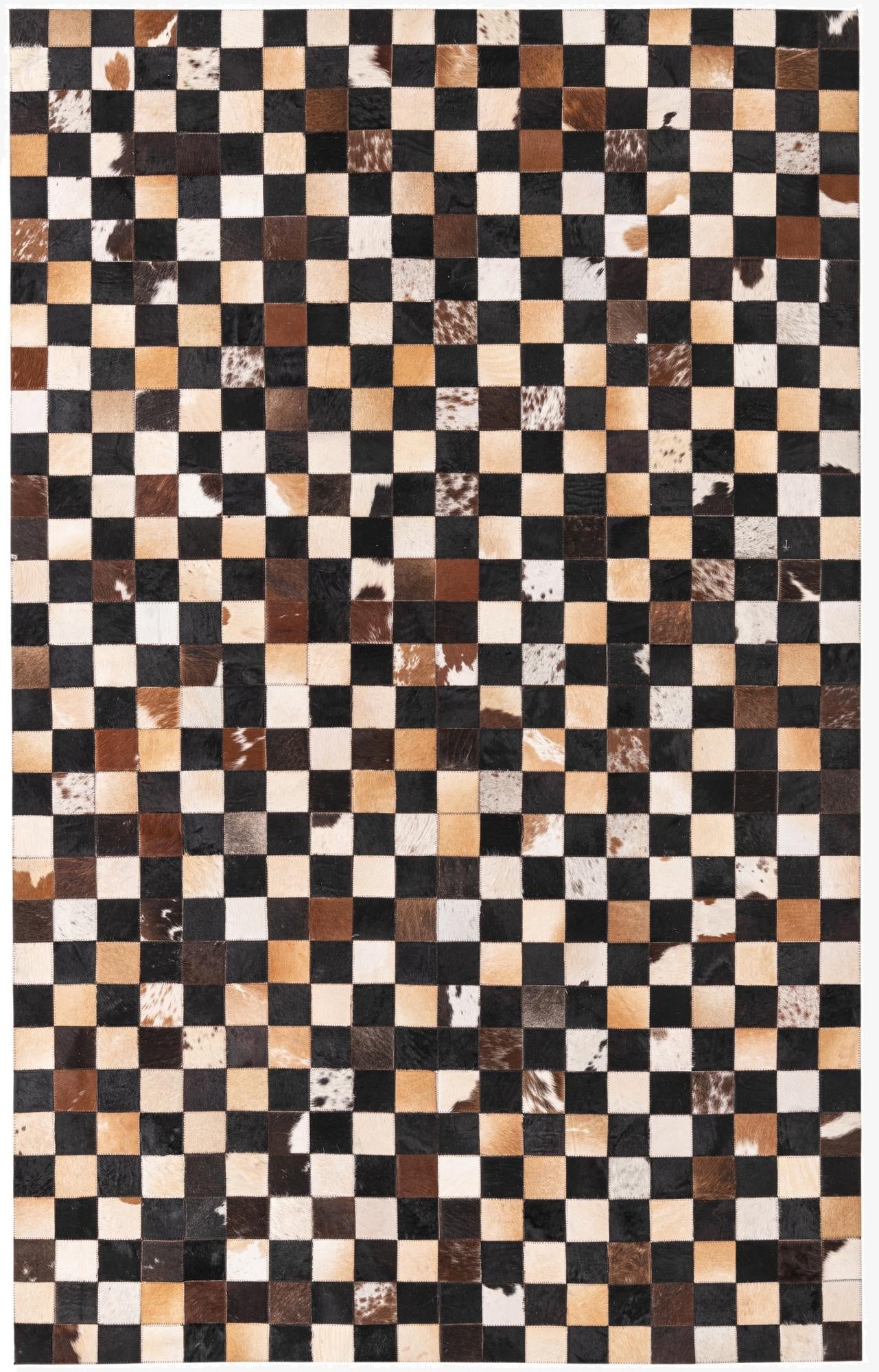 5' x 7' 10 Cowhide Rug