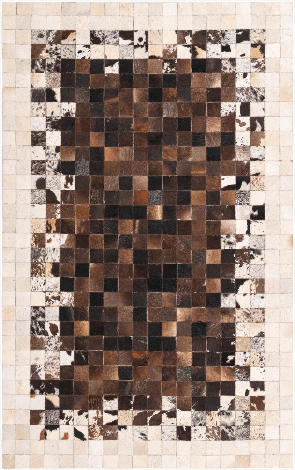 5' x 7' 10 Cowhide Rug