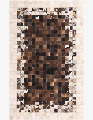 5' x 7' 10 Cowhide Rug