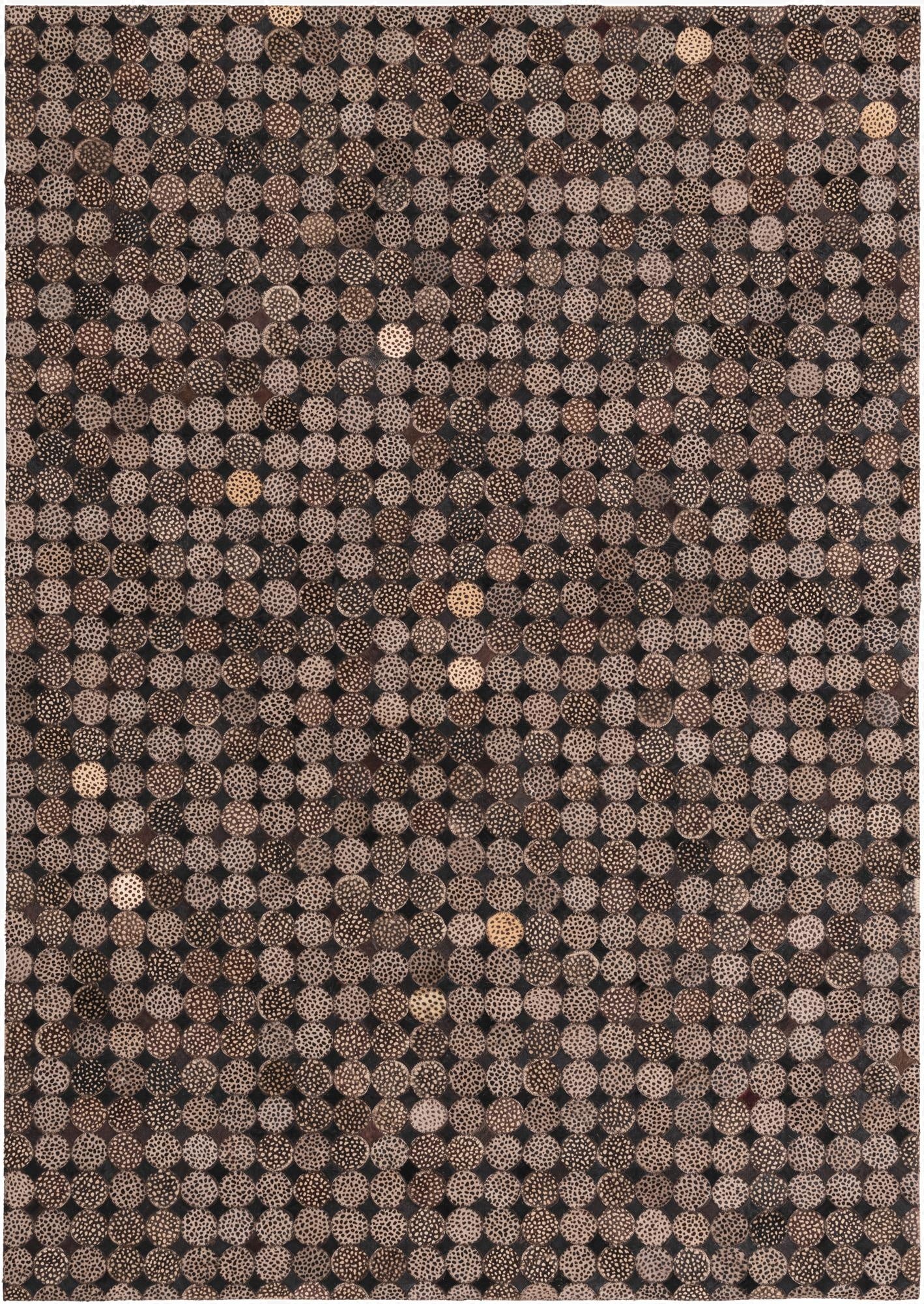 5' 1 x 7' 1 Cowhide Rug