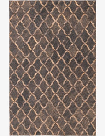 5' 2 x 8' Cowhide Rug