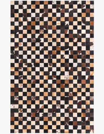 5' x 7' 10 Cowhide Rug