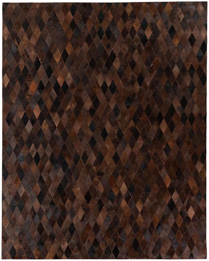 8' 1 x 10' 1 Cowhide Stocks Rug