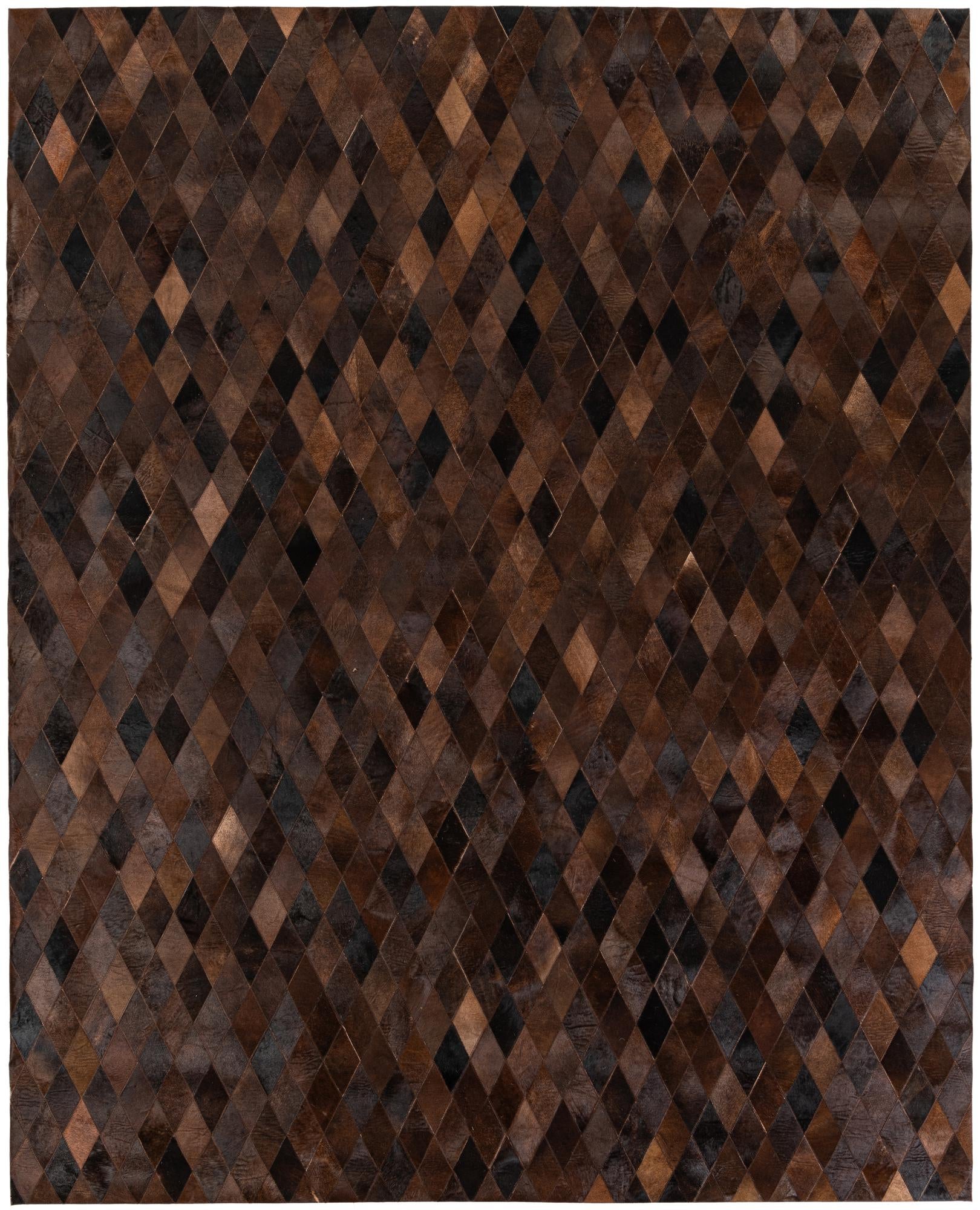 8' 1 x 10' 2 Cowhide Stocks Rug