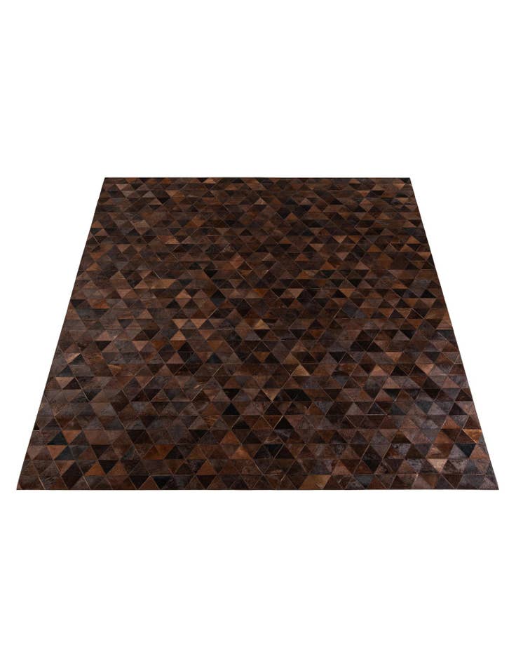 Detail image of 8' x 9' 11 Cowhide Stocks Rug