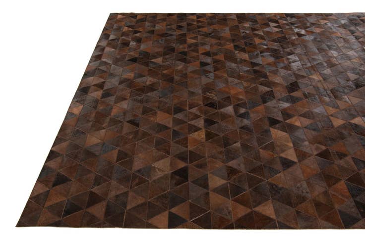 Detail image of 8' x 9' 11 Cowhide Stocks Rug
