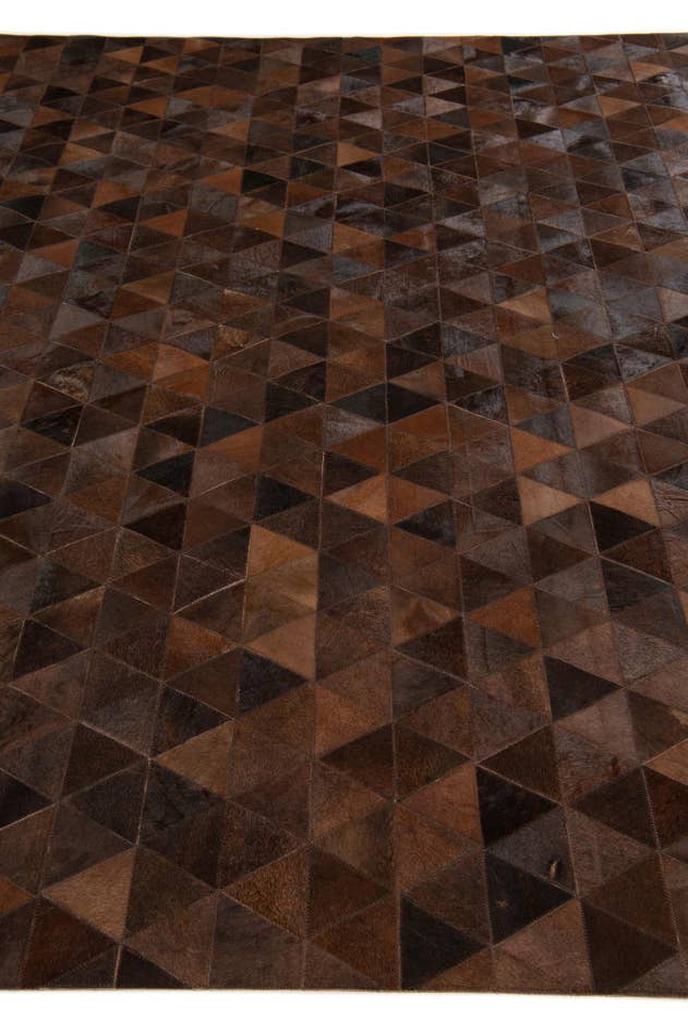 Detail image of 8' x 9' 11 Cowhide Stocks Rug