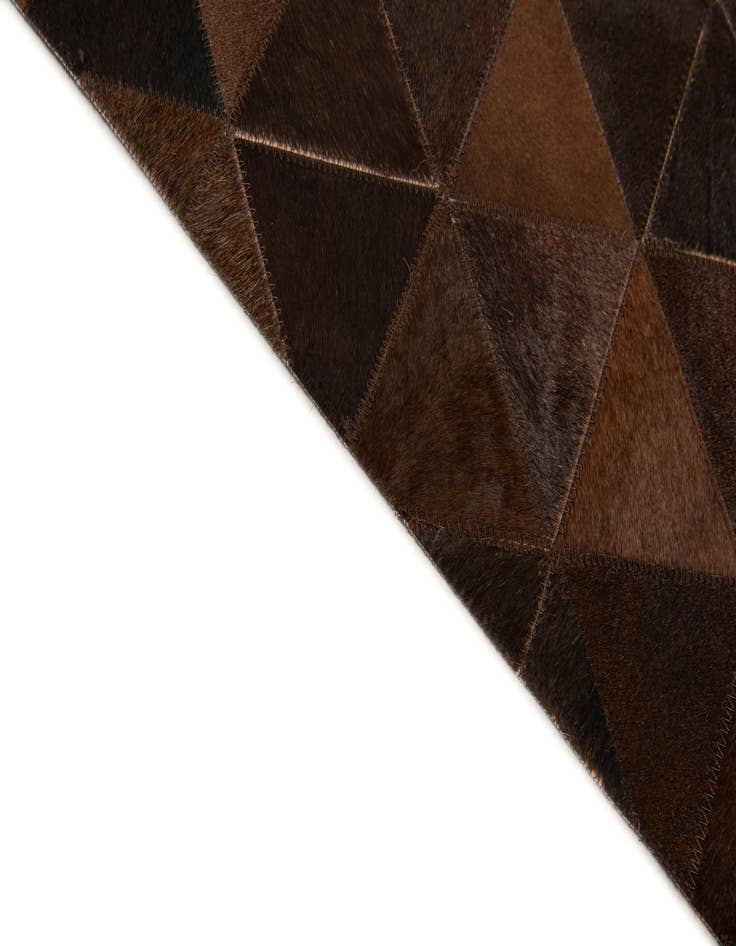 Detail image of 8' x 9' 11 Cowhide Stocks Rug
