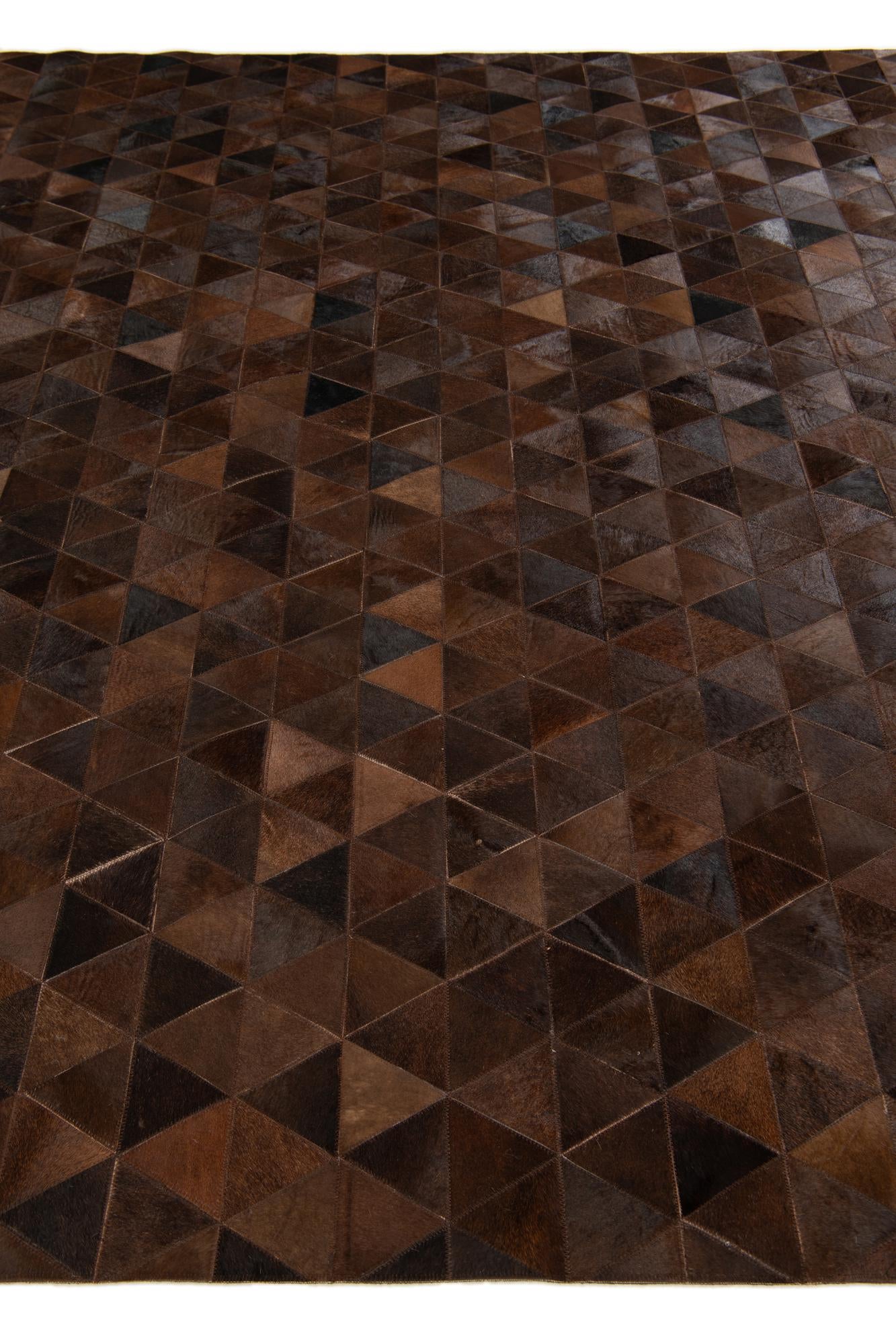 8' x 10' 1 Cowhide Stocks Rug