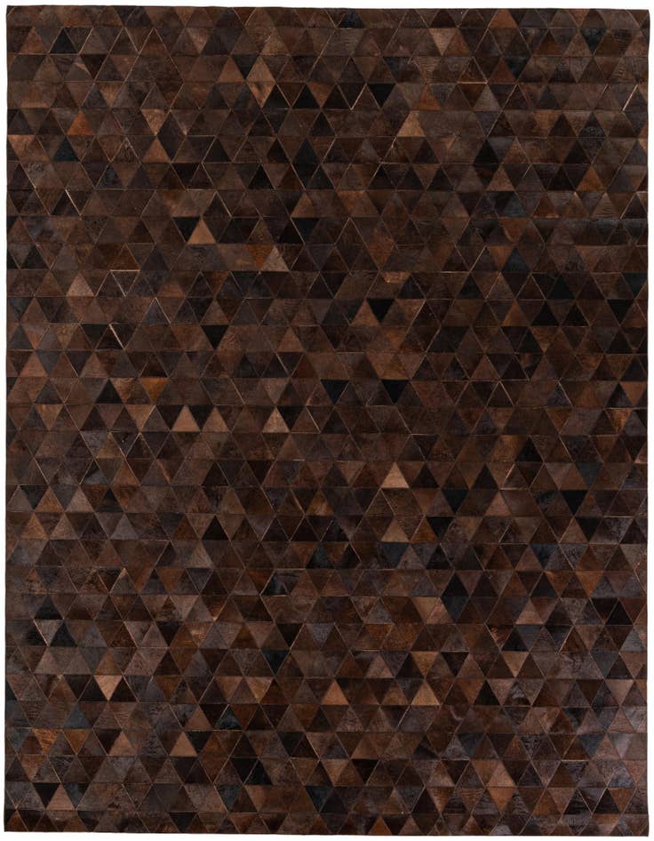 Detail image of 8' x 10' 1 Cowhide Stocks Rug