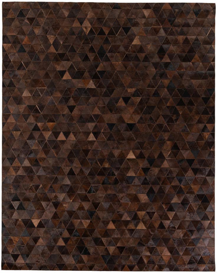 Detail image of 8' x 10' 1 Cowhide Stocks Rug