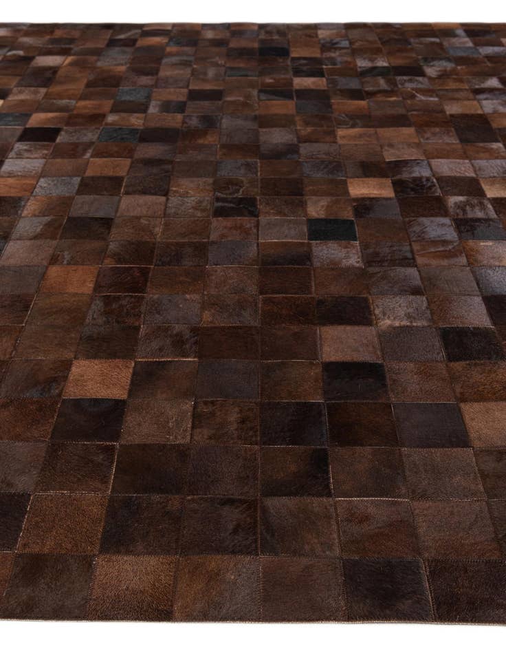 Detail image of 8' 1 x 10' Cowhide Stocks Rug