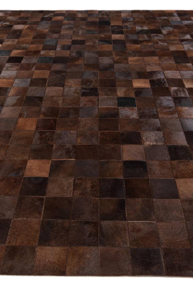 Detail image of 8' 1 x 10' Cowhide Stocks Rug