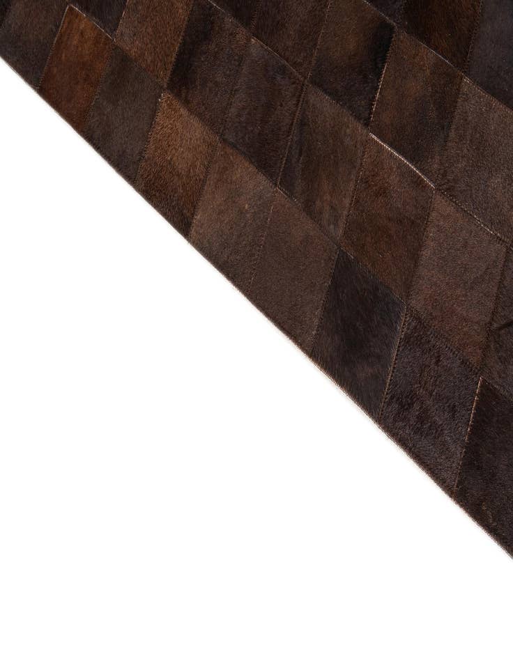 Detail image of 8' 1 x 10' Cowhide Stocks Rug