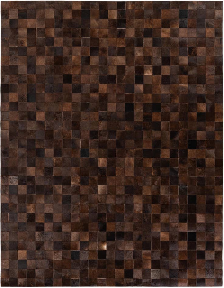 Detail image of 8' 1 x 10' Cowhide Stocks Rug