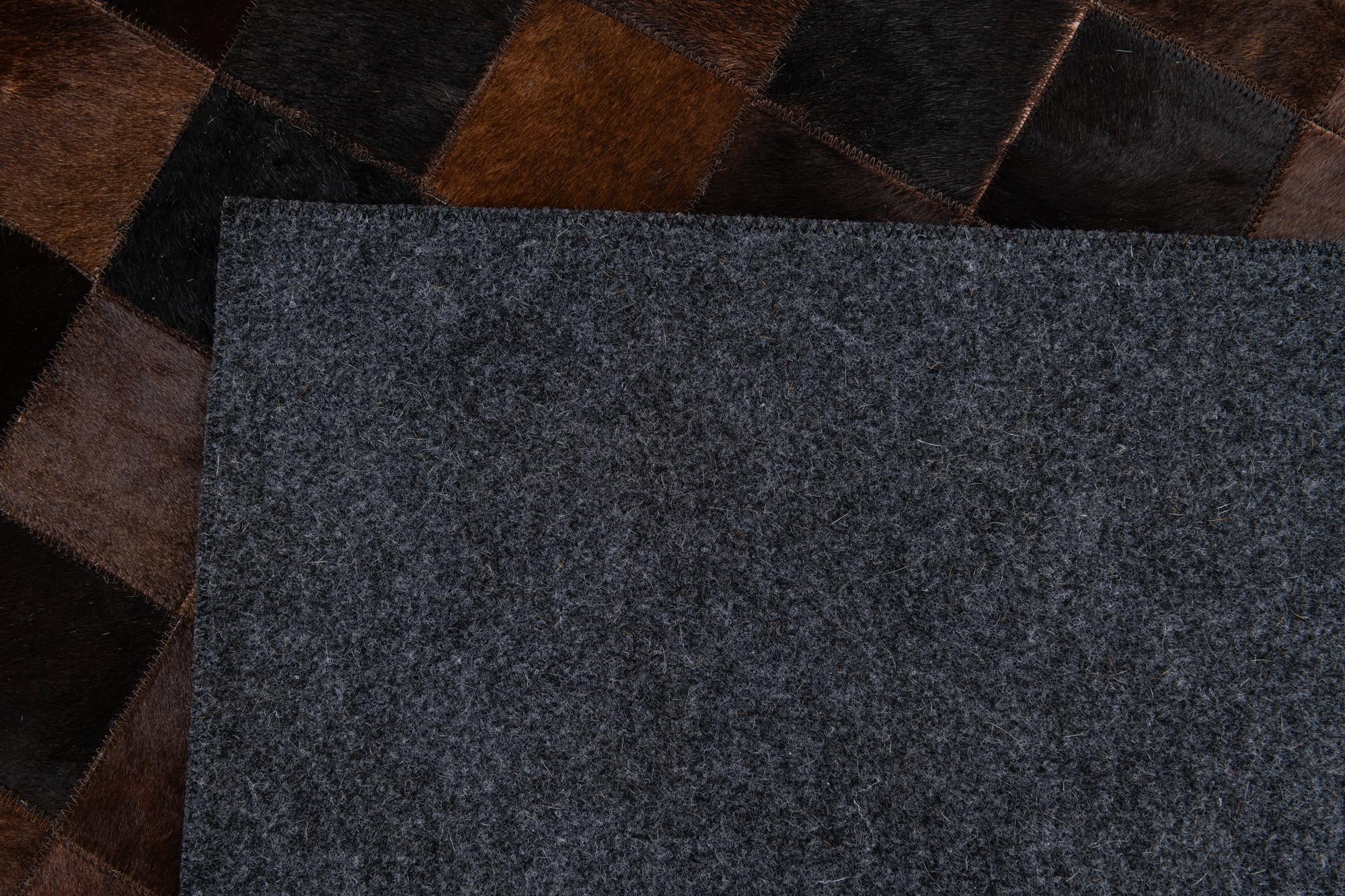 245cm x 305cm Cowhide Stocks Rug