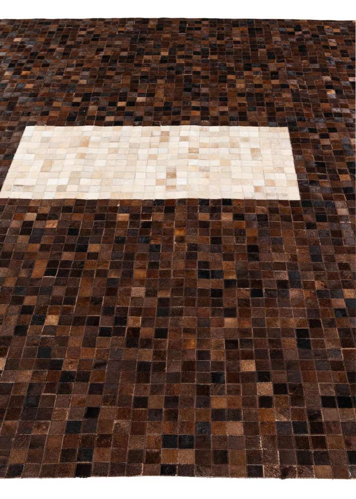 8' 1 x 9' 11 Cowhide Stocks Rug