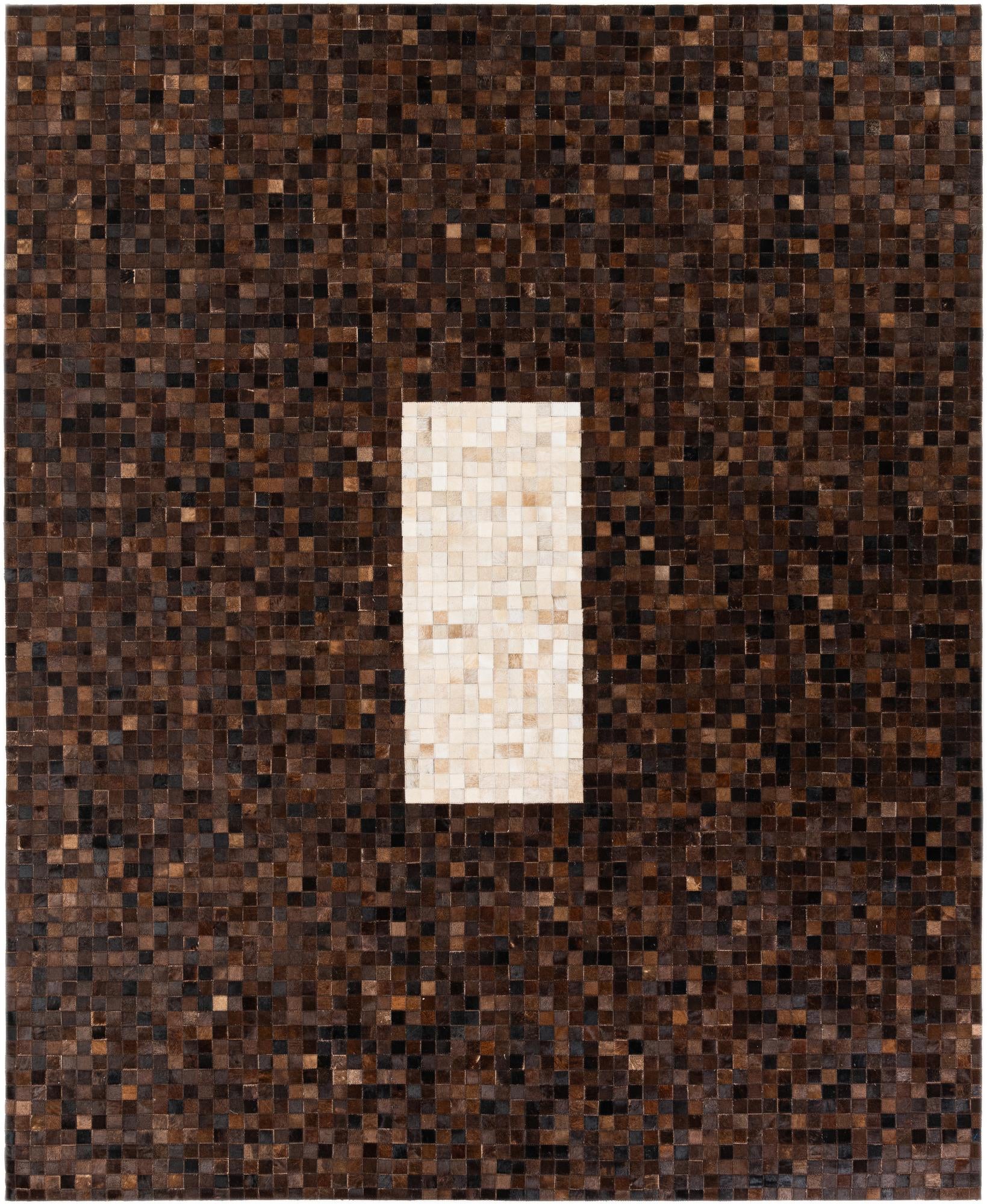 8' 1 x 9' 11 Cowhide Stocks Rug