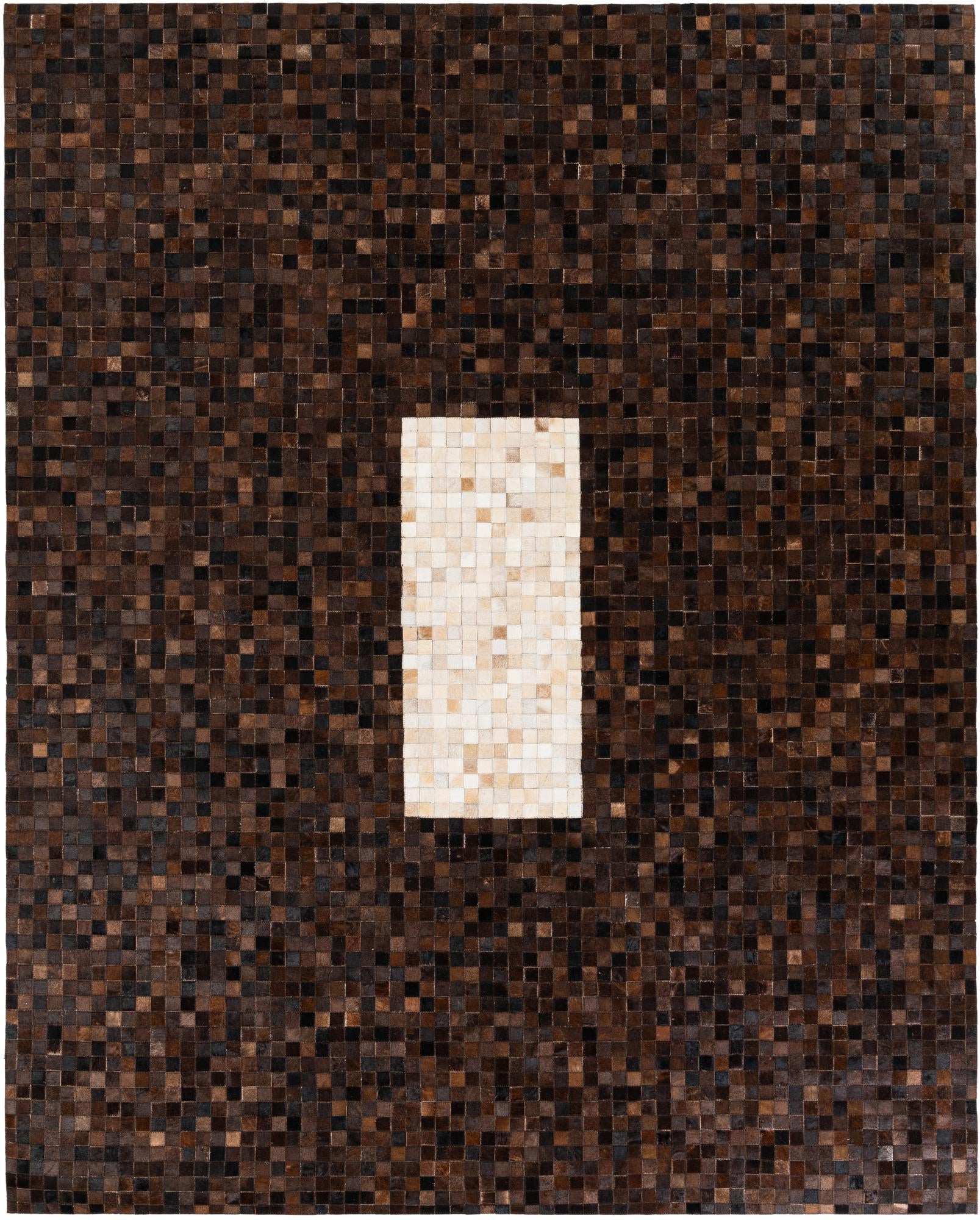 8' 1 x 10' Cowhide Stocks Rug