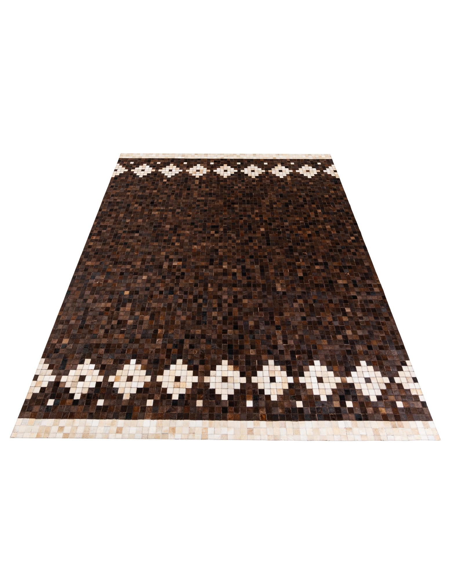 8' 1 x 9' 11 Cowhide Stocks Rug