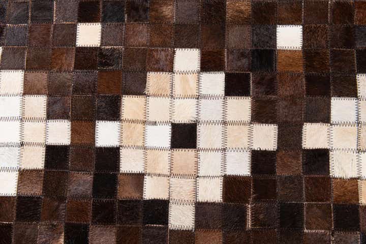 8' 1 x 9' 11 Cowhide Stocks Rug